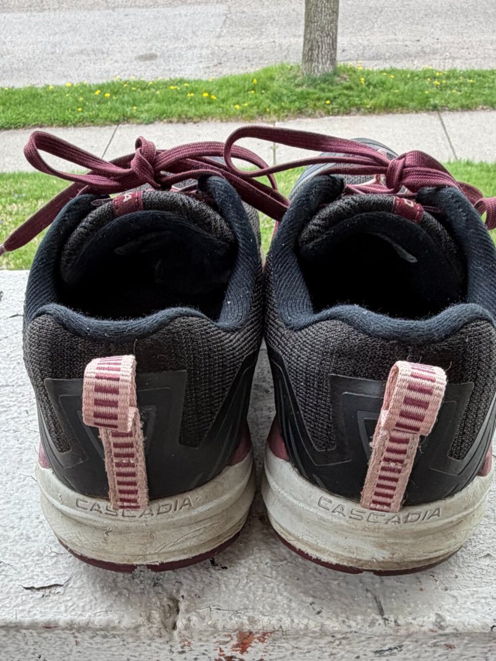 BROOKS Cascadia 15 Trail Running Walking Womens Black Pink All Shoes 9.5 41 - Picture 4 of 7